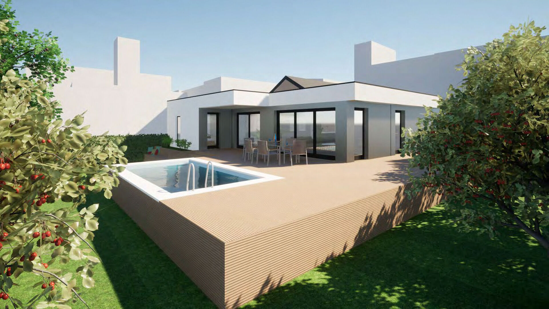 BAN SAINT MARTIN : TERRAIN avec petit BATIMENT A RENOVER