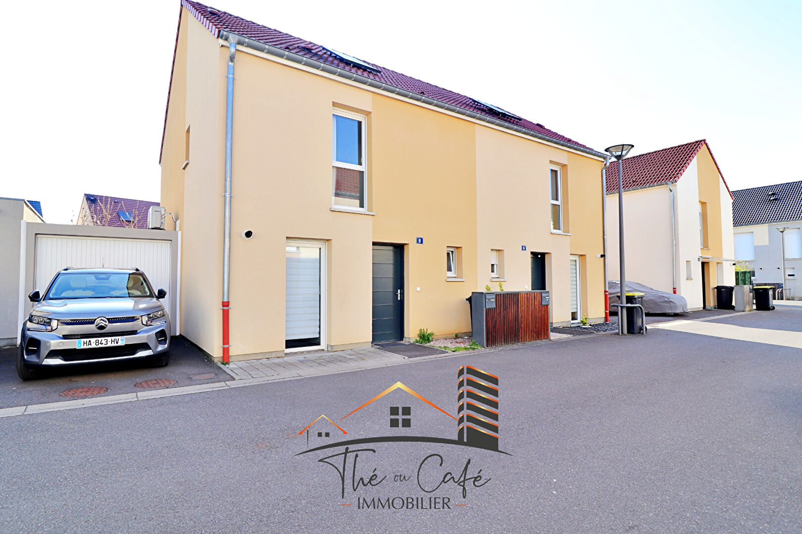 METZ : MAISON F5 AVEC TERRASSE GARAGE ET STATIONNEMENT