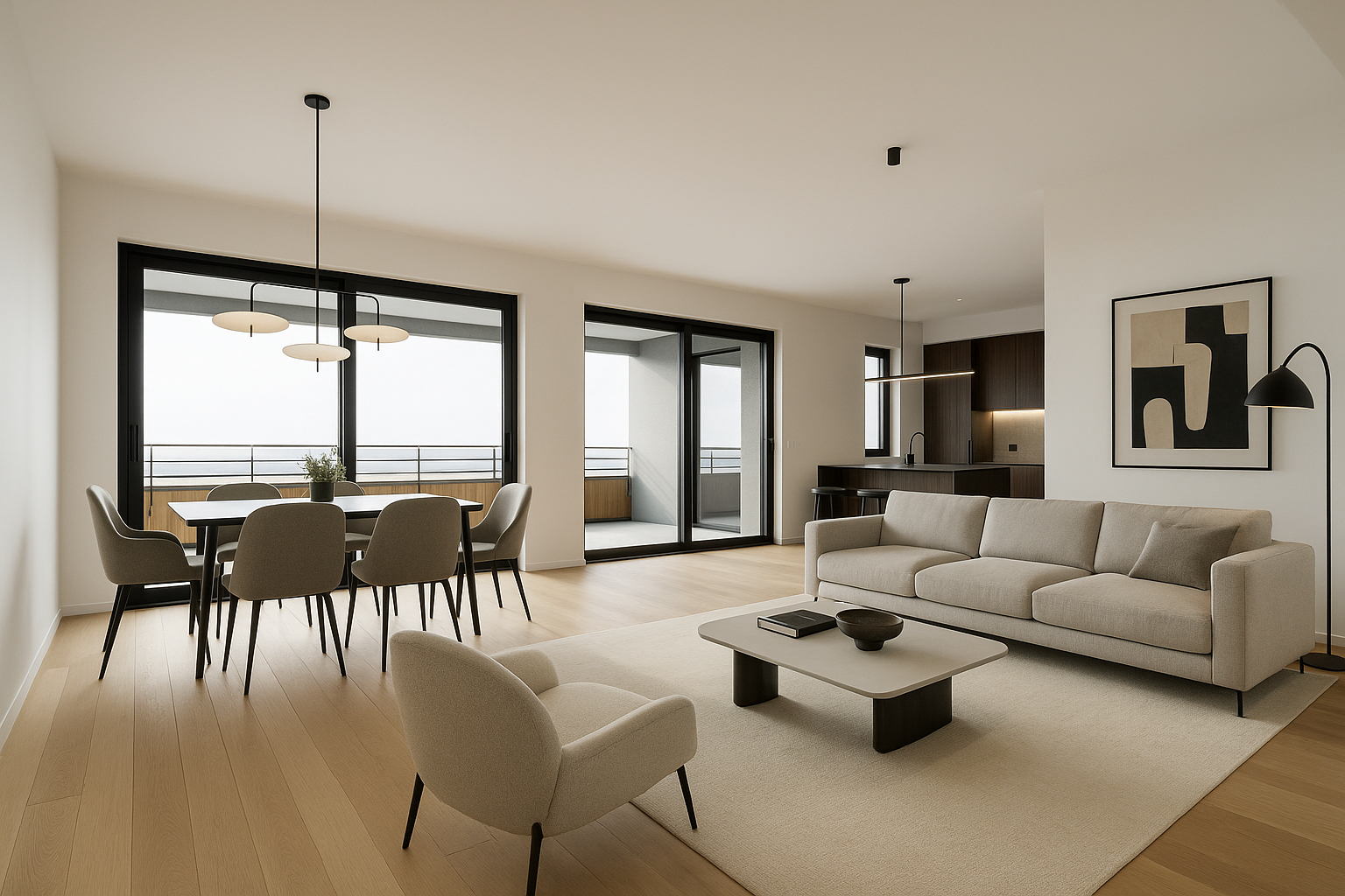 APPARTEMENT F5 DE STANDING SUR THIONVILLE GUENTRANGE