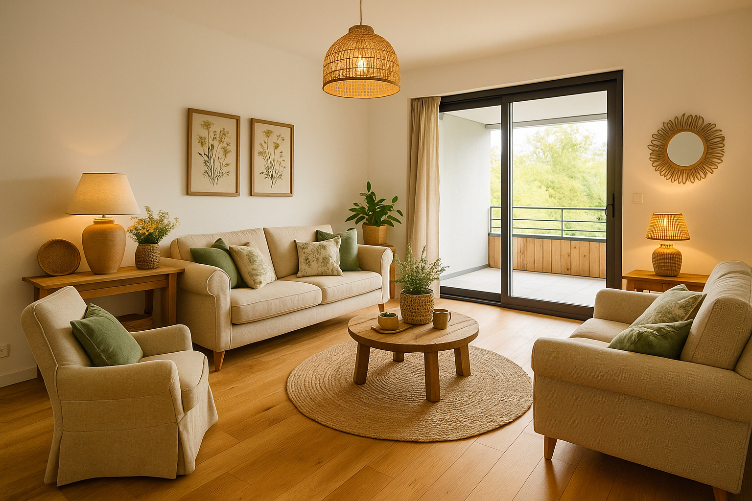 THIONVILLE GUENTRANGE : VASTE F3 AVEC TERRASSE