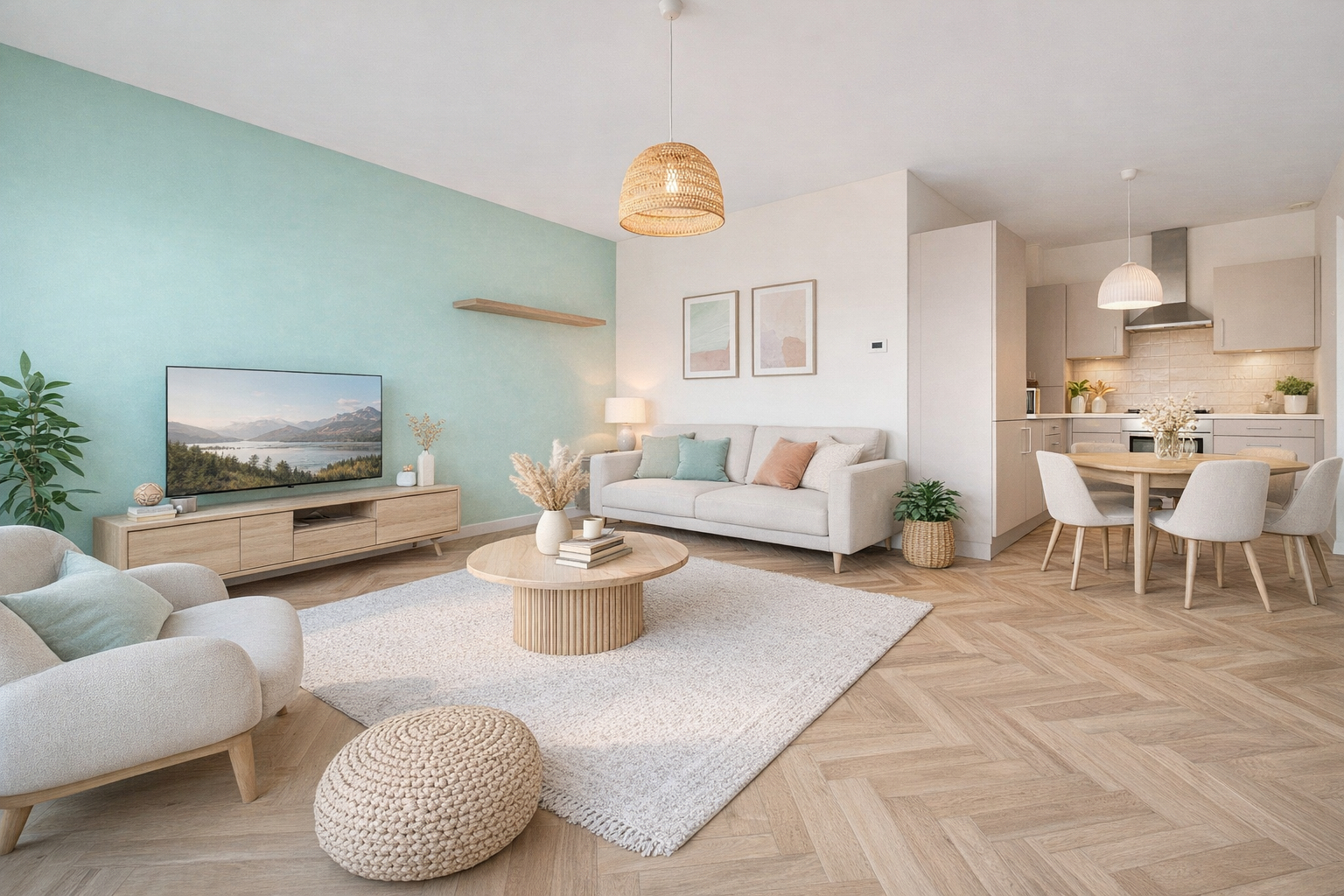 YUTZ : GRAND F2 AVEC TERRASSE ET BOX EN SOUS SOL