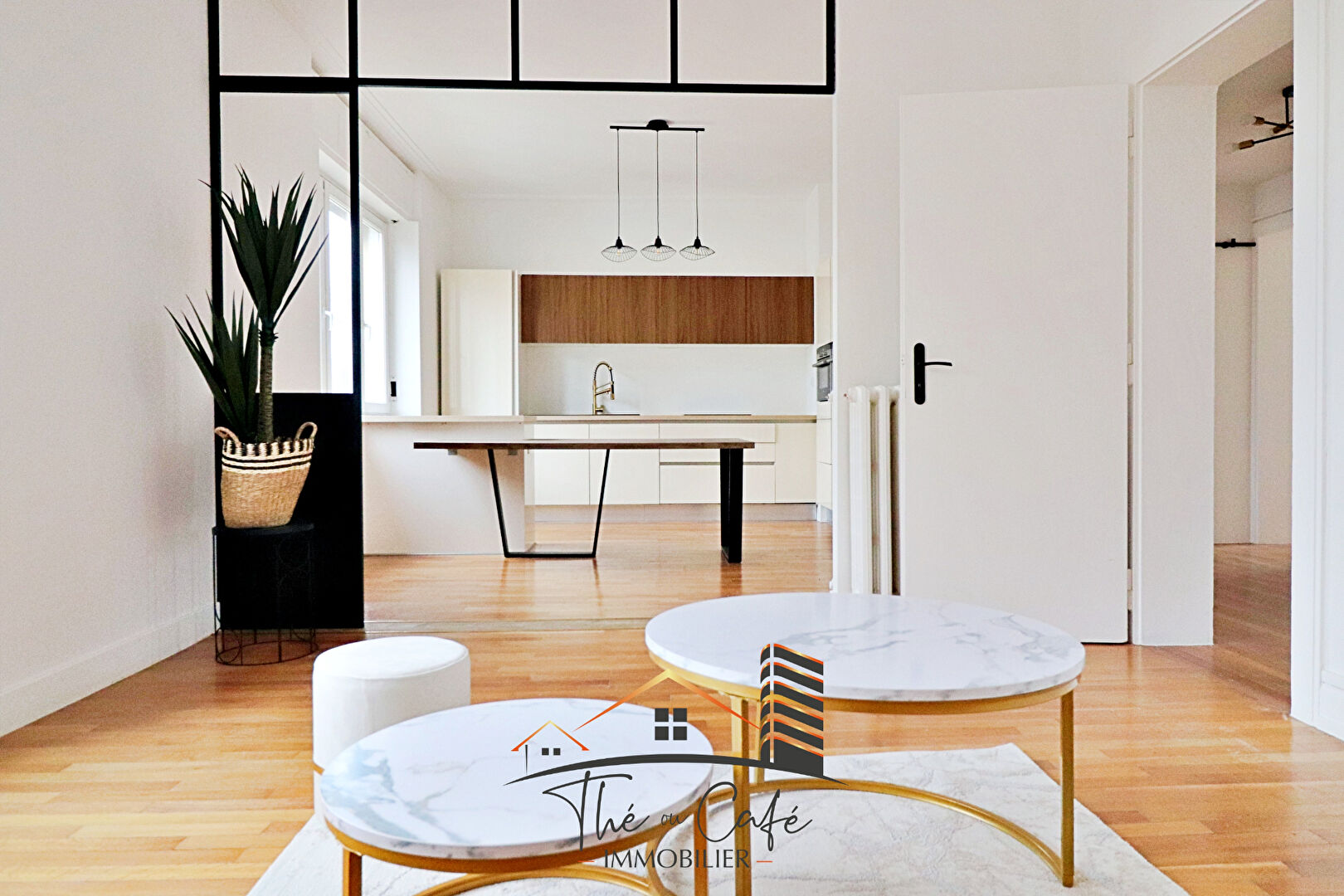 THIONVILLE BEAUREGARD : F3 REFAIT A NEUF AVEC BALCON