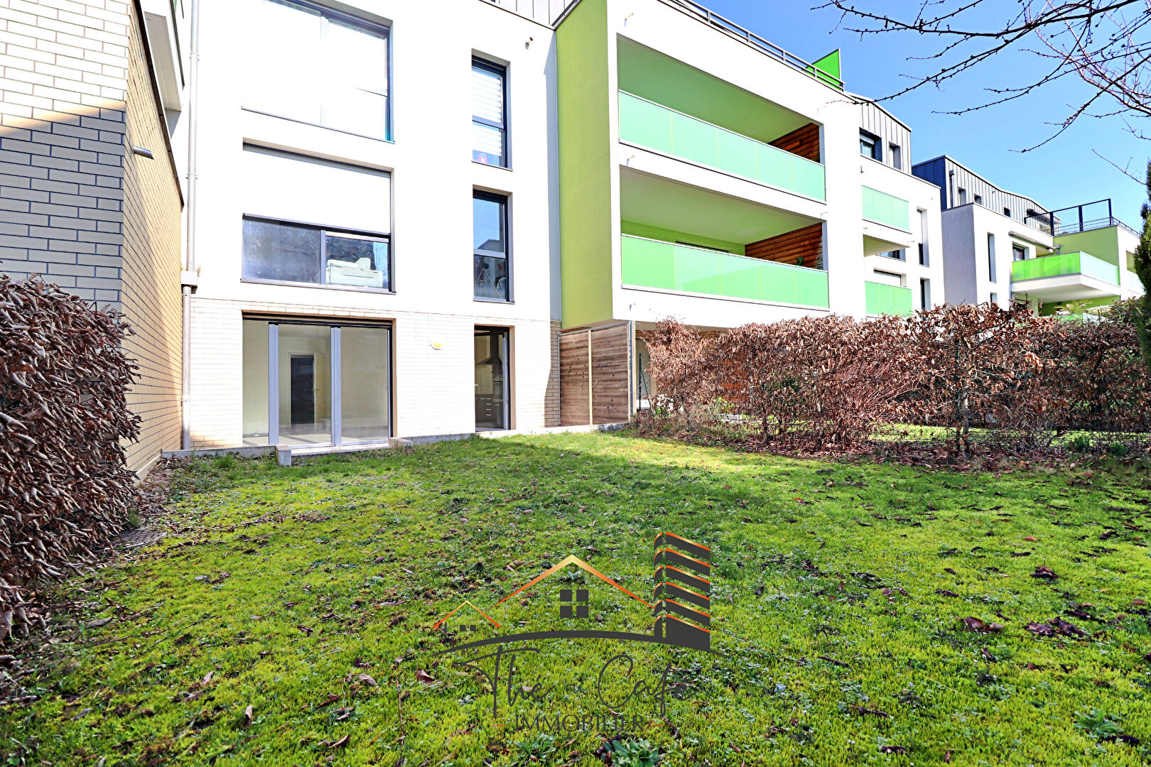 Appartement Marly avec terrasse, jardin et garage fermé