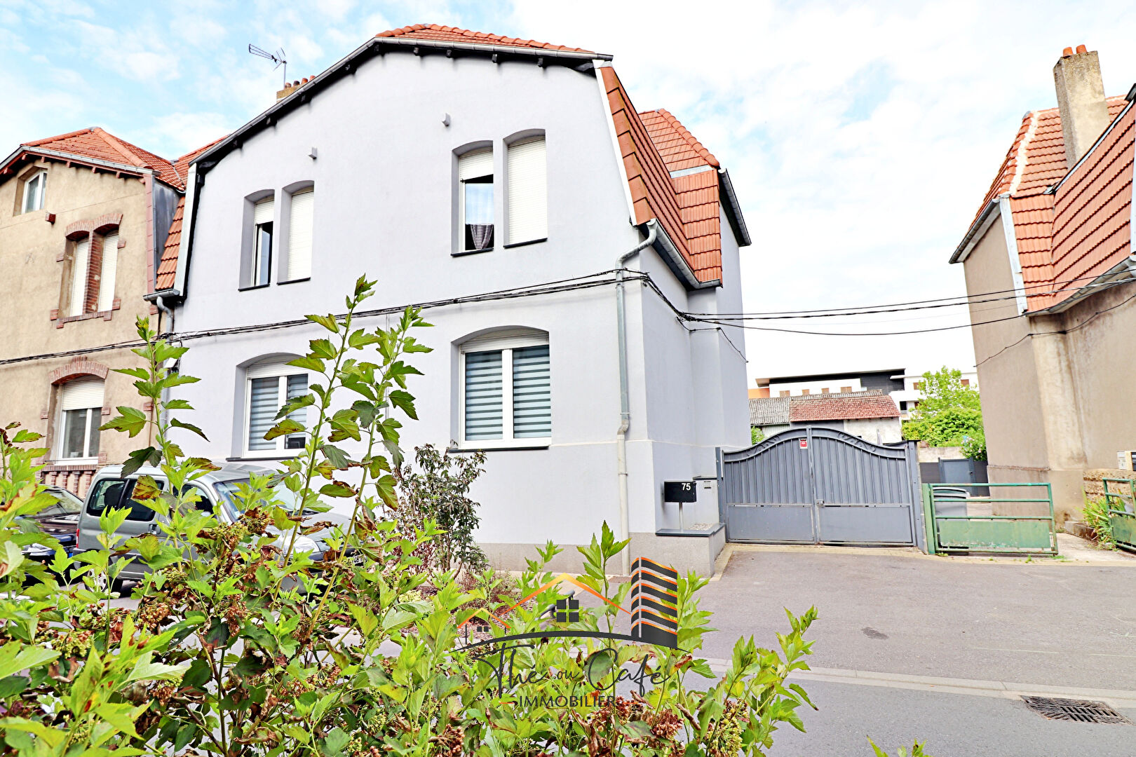TERVILLE : BELLE MAISON DE VILLE F6 AVEC JARDIN
