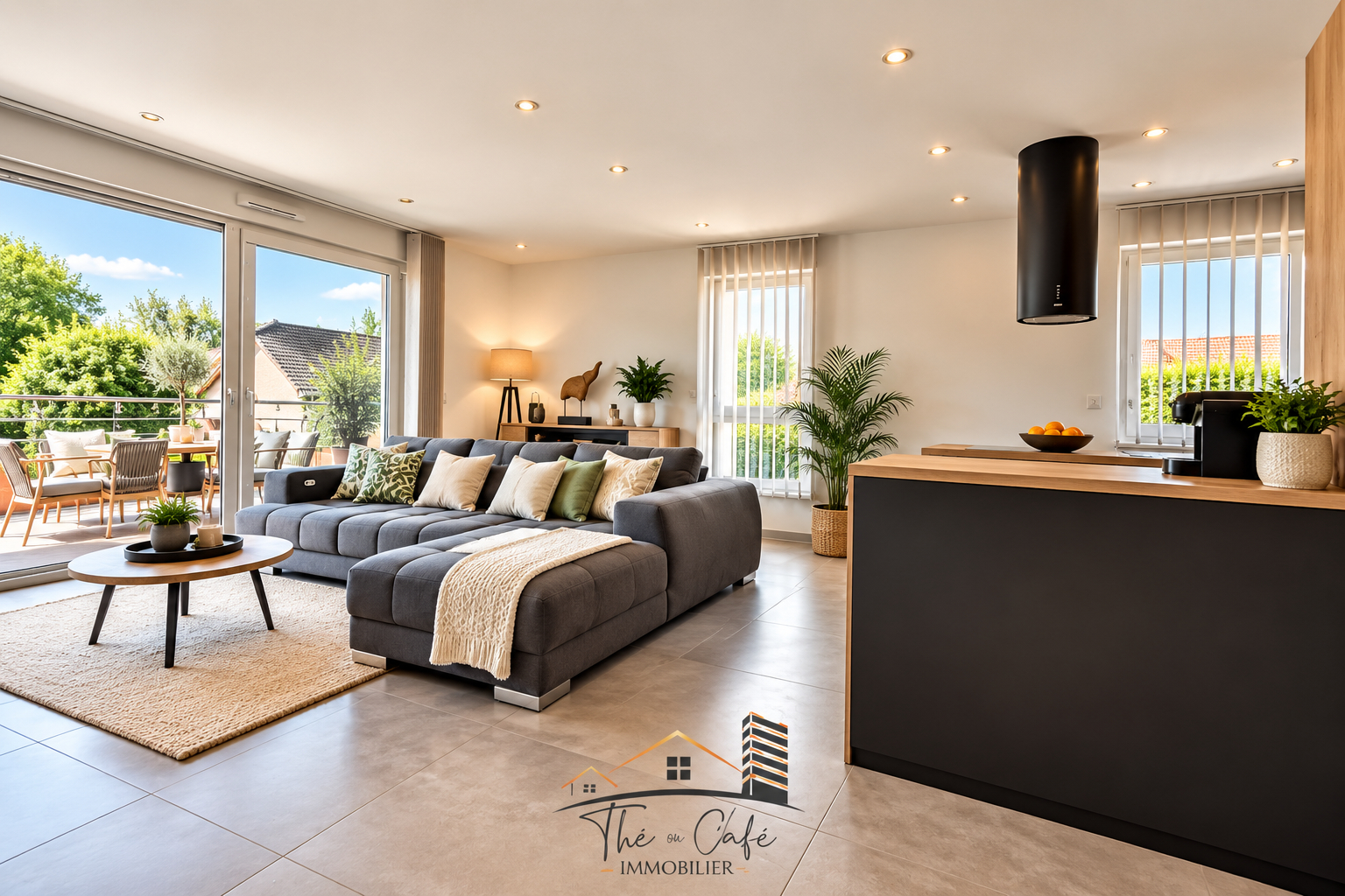 DUPLEX THIONVILLE AVEC TERRASSE GARAGE ET JARDIN
