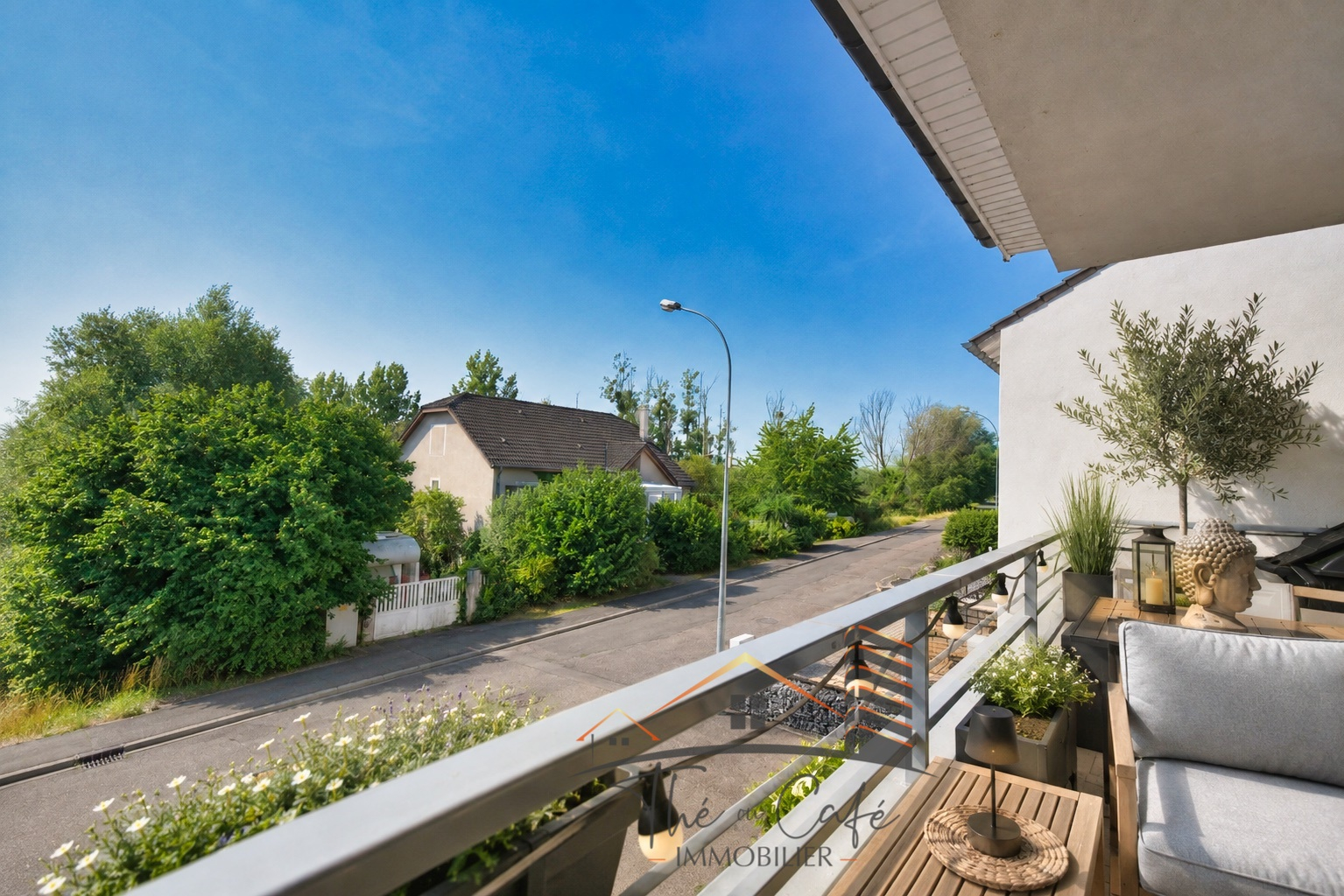 Appartement Duplex Thionville 5 pièces de 110m2 avec terrasse, garage et jardin